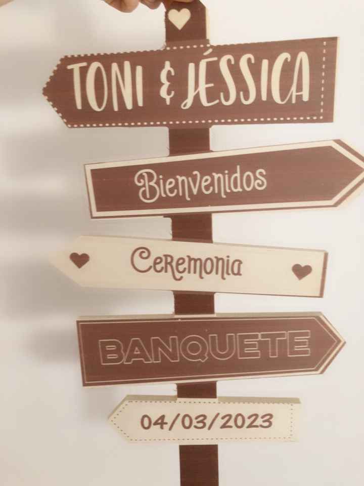 Ya nos ha llegado el cartel de bienvenida! - 1