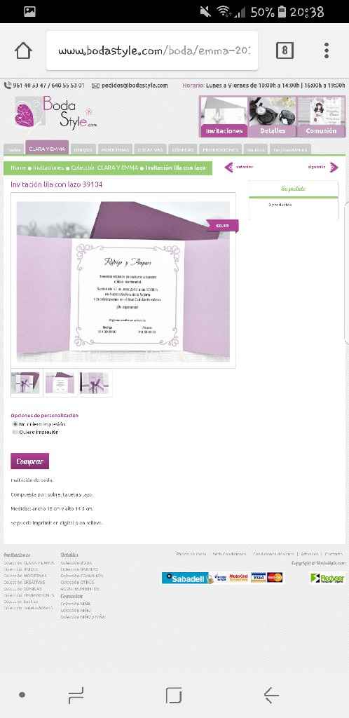  Que os parecen estás invitaciones?? - 2