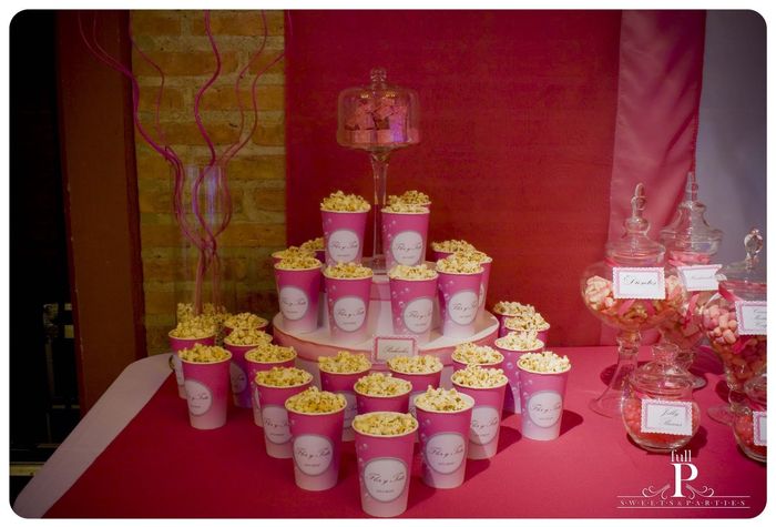 Palomitas para el candy bar 