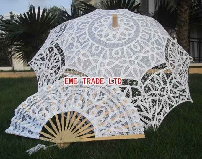 Parasol de encaje