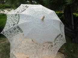 Parasol de encaje