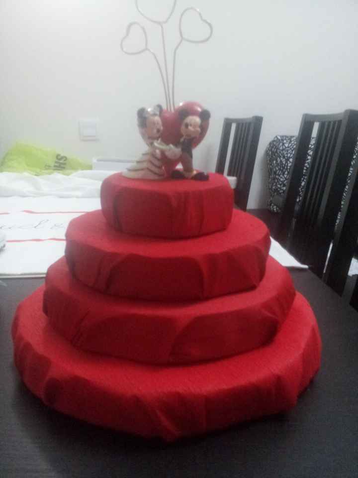 Mi base para tarta de chuches