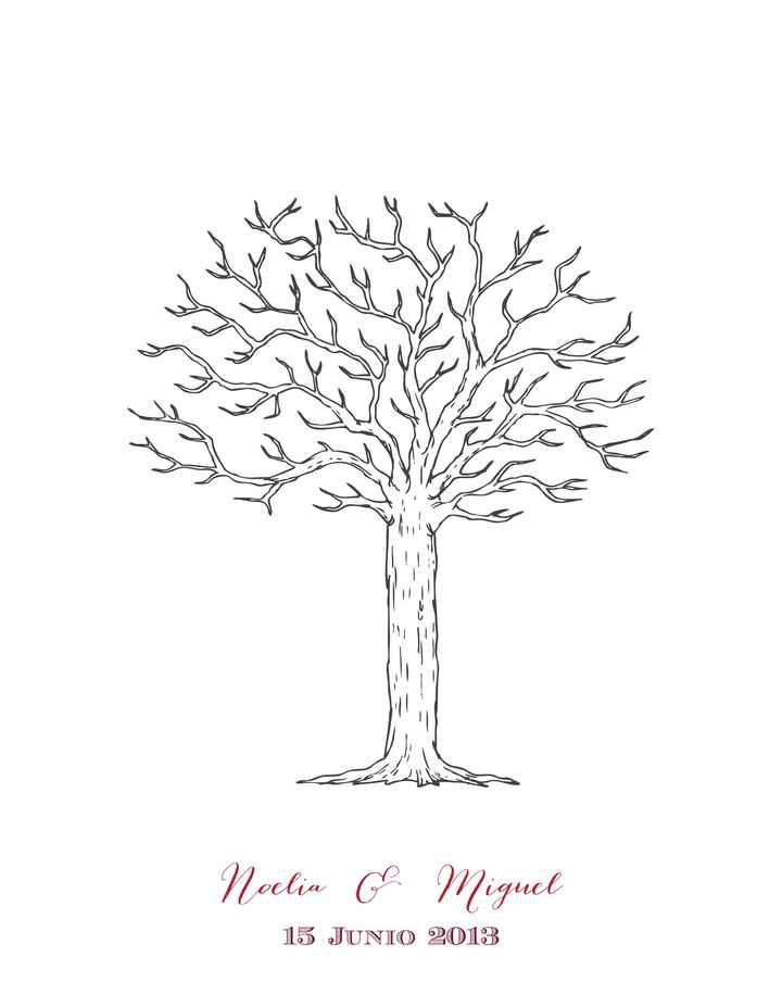 Diseño para mi ärbol de huellas
