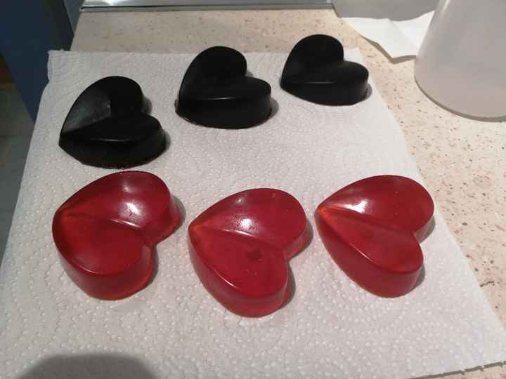 Mis regalitos de invitados!! Jabón de glicerina caseros. - 2