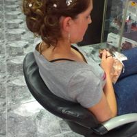 Prueba de maquillaje y peinado que os parece????? - 3
