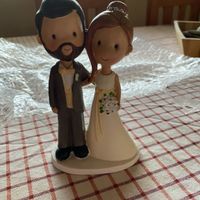 Figura para la tarta de novios personalizada. - 2