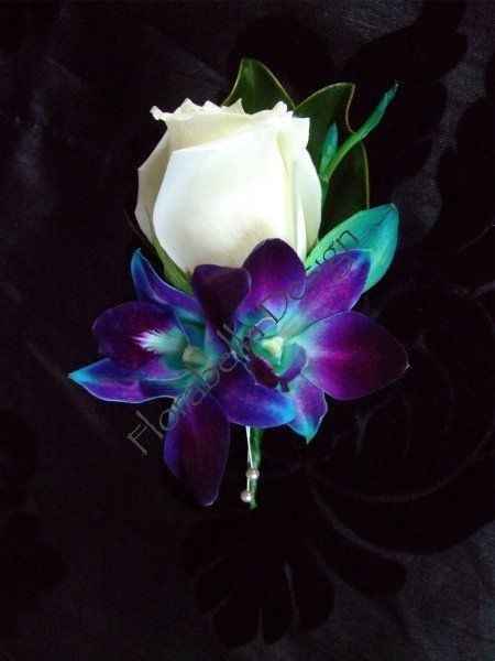 Orquidea DENDROBIUM azul purpura
