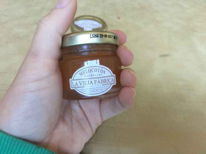 Mini mermeladas para los invitados - 3