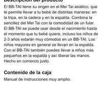 Mamás Porteadoras: Ayuda con la elección de mochila/fular - 2
