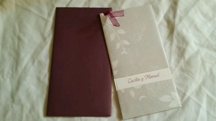 Me enseñais vuestras invitaciones? - 1