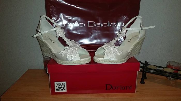 Ya tengo mis sandalias de novia