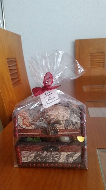 Los detalles para los invitados