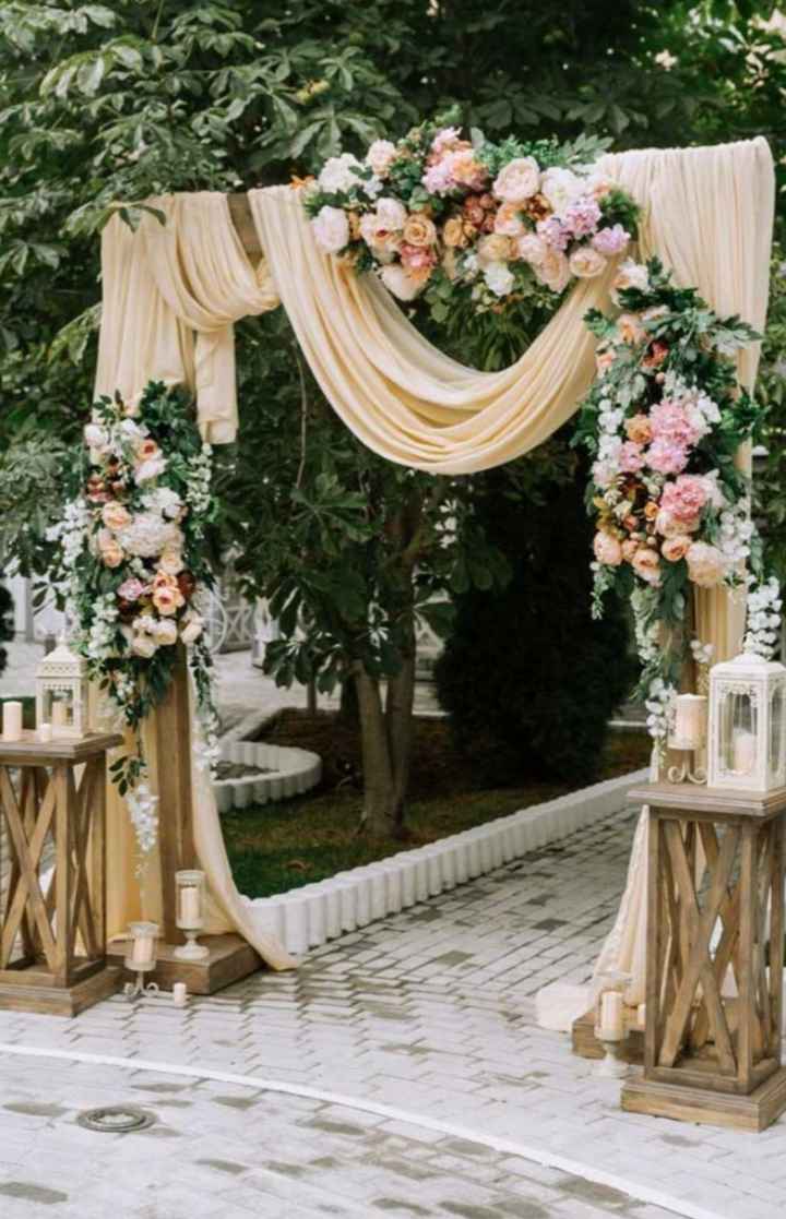 ¿Qué tipo de arco os gusta más para la ceremonia? - 1