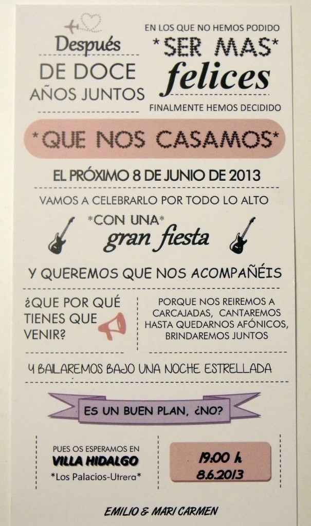 invitación