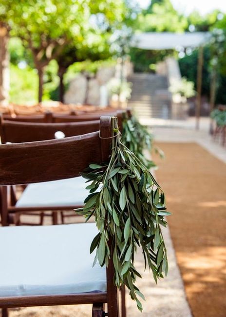 Otra posible decoración ceremonia
