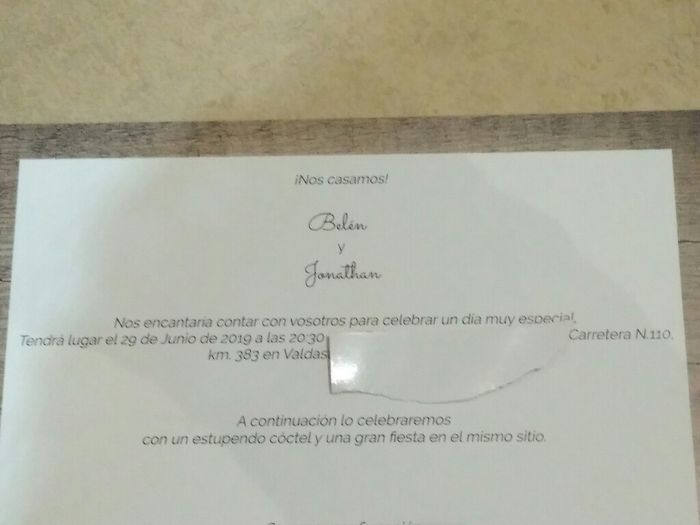 Nuestras invitaciones - 2