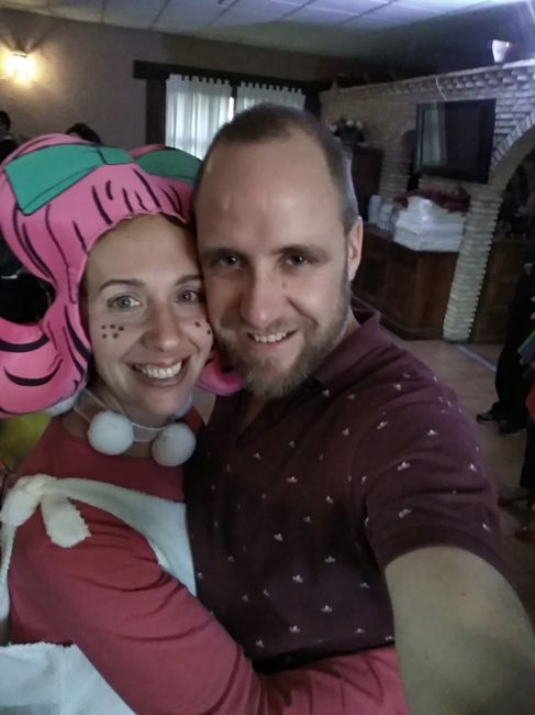 Aunque soy muy hacer el payaso, como podéis ver.