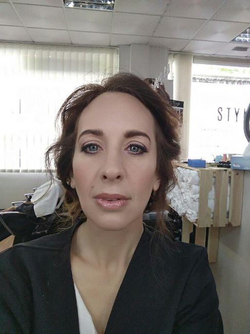 Mi prueba de peinado y maquillaje - 3