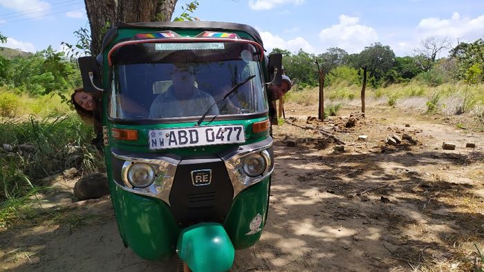En tuktuk
