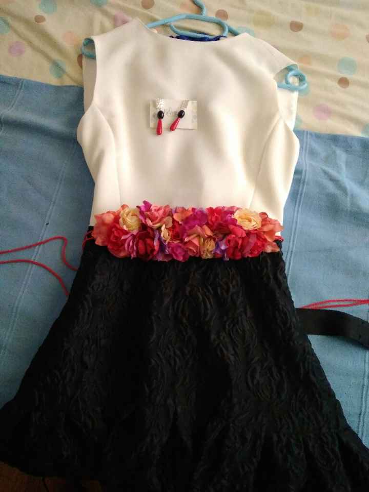 Ahora sí, vestido invitada con complementos. - 1