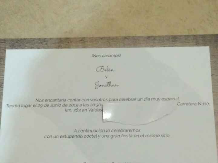 Nuestras invitaciones - 2