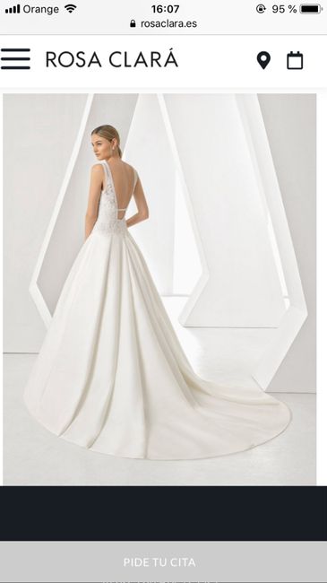 Ya tengo mi vestido a casi un año de la boda ❤️ - 1