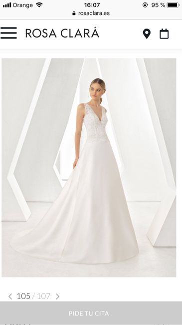 Ya tengo mi vestido a casi un año de la boda ❤️ - 2