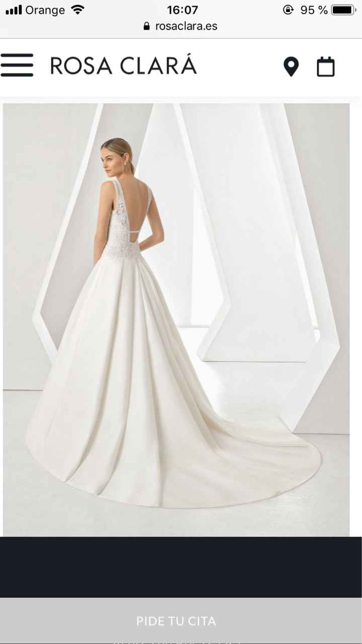Ya tengo mi vestido a casi un año de la boda ❤️ - 1