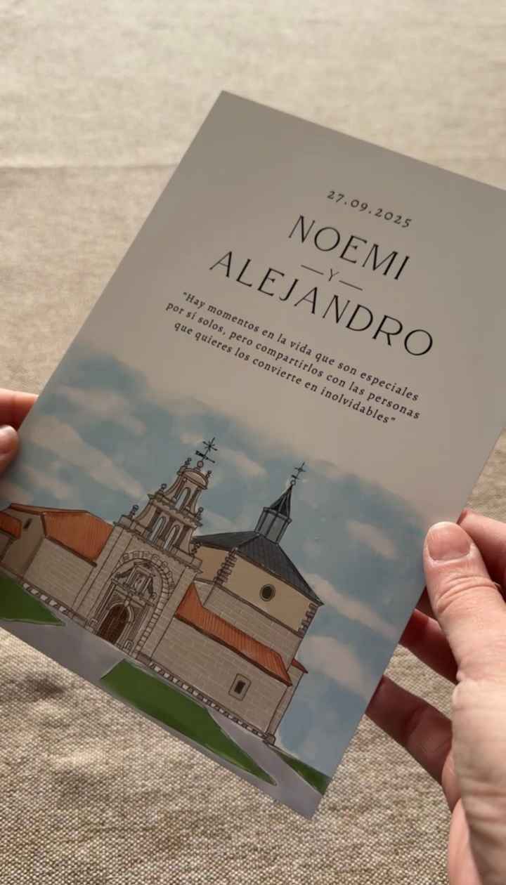 Nuestras invitaciones de boda 💌 - 1