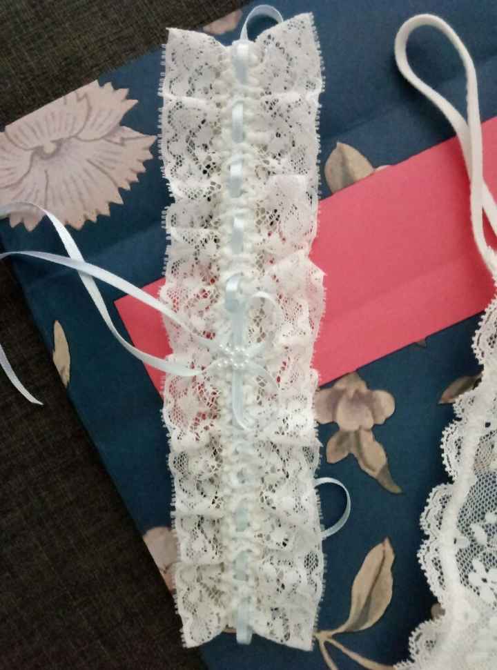 Ropa interior para la boda y una duda con la liga - 2