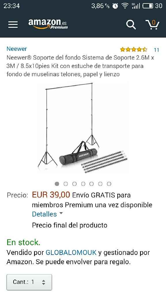 Soporte photocall aliexpress - 1