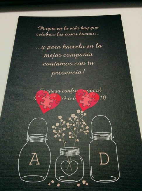 Ya tenemos invitaciones! - 2