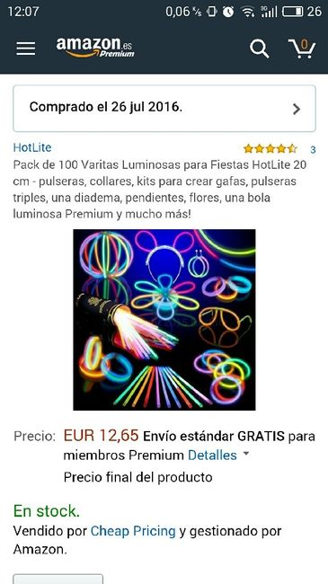 Pulseras luminosas - 1