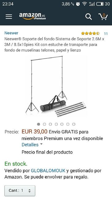Soporte photocall aliexpress - 1