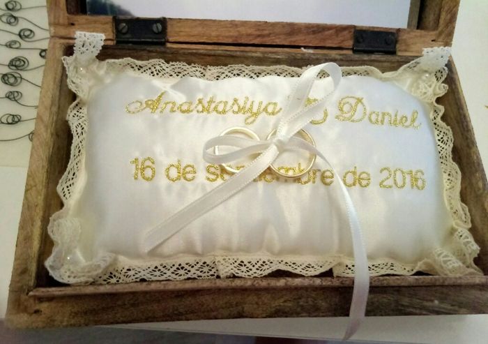 Nuestra cajita para alianzas a 20 días!!! - 2