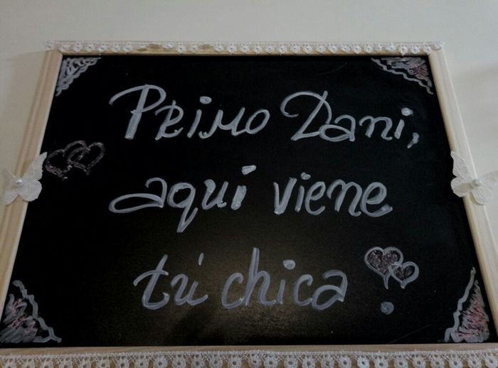 Nuestras cositas a 8 días de la boda! - 2