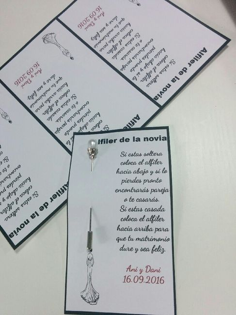 Nuestras cositas a 8 días de la boda! - 16