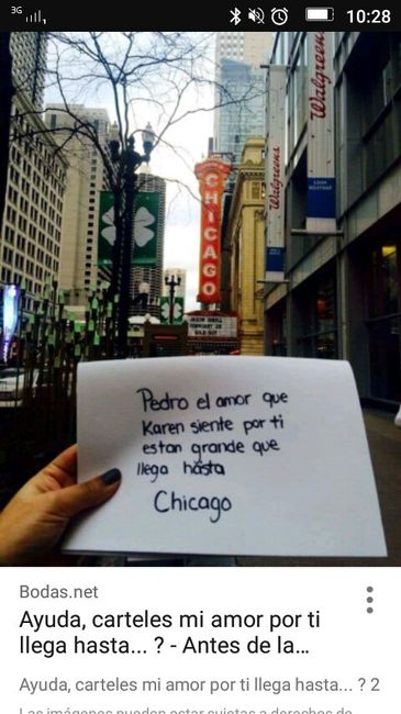 Intercambio de carteles amor por el mundo - 1