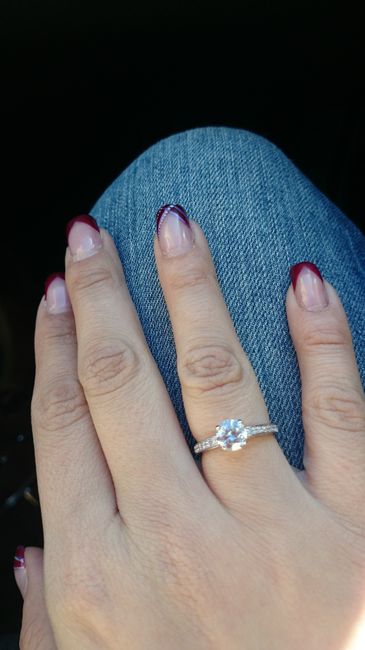 Mi anillo de compromiso &#128141;  - 1