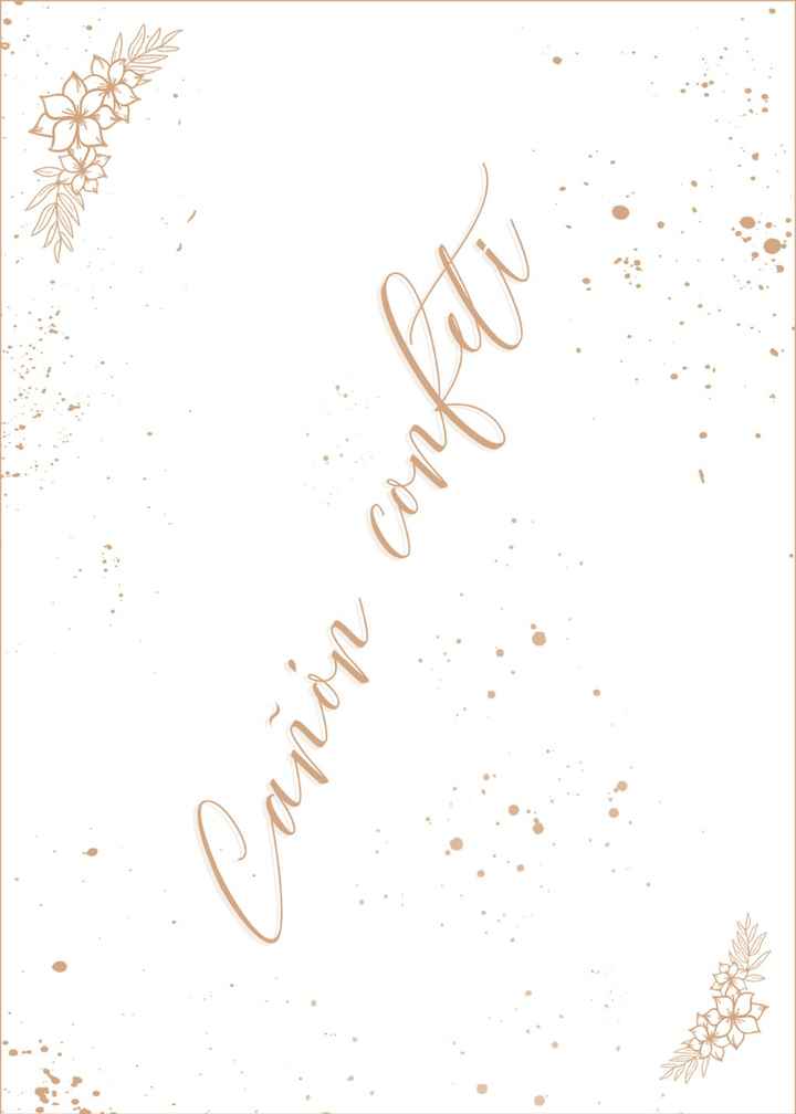 Cañón confeti