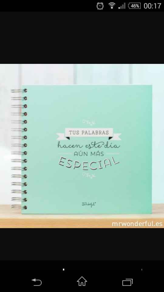 Libro de firmas, consejo porfa!!! - 1