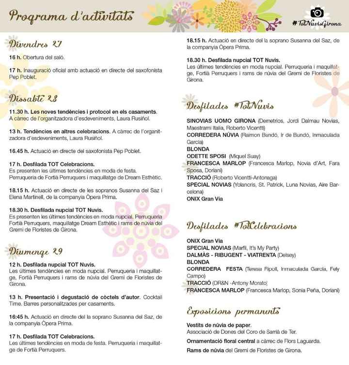 Programa de actos