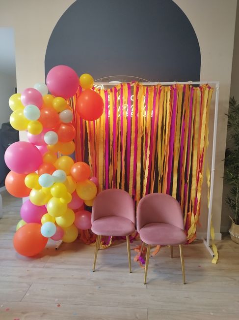 Arco decoración boda 1