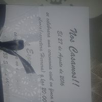Invitaciones echas por mi - 1