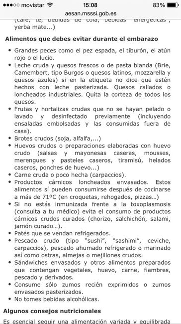 Alimentación en el embarazo y lactancia - 1