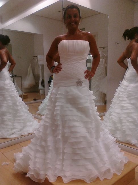 tercer vestido................