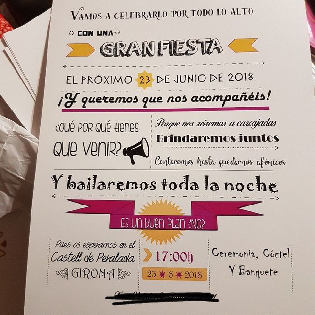  Mis invitaciones!! - 2