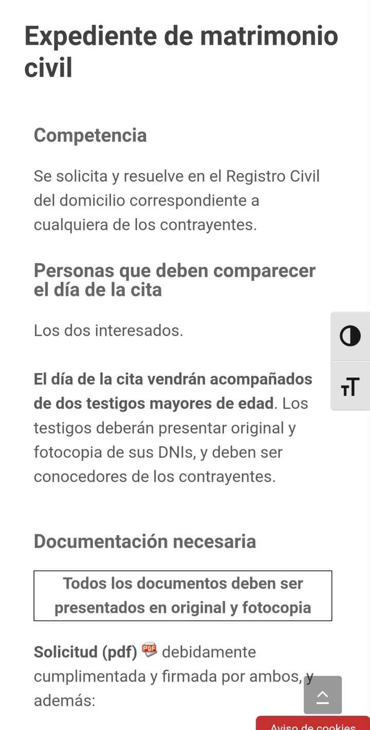 Dudas sobre el expediente civil Zaragoza - 1