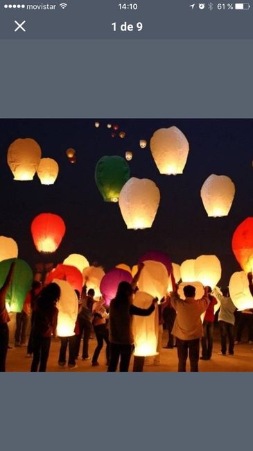 Suelta de globos - 1