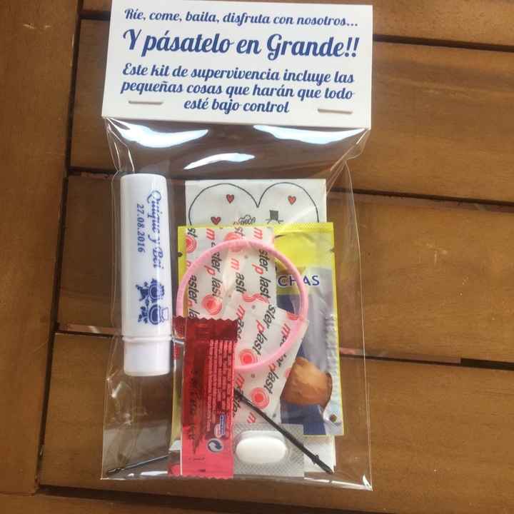 Mis kit de supervivencia listos !!! - 1